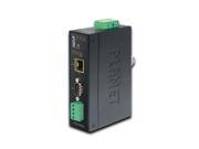 Planet ICS 2105A Industrial RS 232 RS 422 RS 485 over 100Base FX Media Converter Fiber Vary on SFP module
