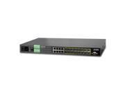 Planet MGSW 24160F L2 16 Port 100 1000BASE X SFP 8 Port 10 100 1000BASE T Managed Metro Ethernet Switch