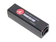 TRANSTECTOR 10 100 Base T x Gas Tube Arrestor. Covers all POE circuits upto 60V. RJ 45 connectors. Not rated for outdoor use unless in enclosure