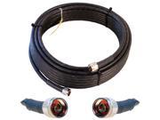 LOW LOSS RF 400 400 Series CABLE TYPE N MALE TO N MALE CONNECTORS 50FT.