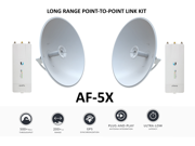 Ubiquiti AirFiber 5x AD 5X Long Range Point to Point Link Kit 5.8Ghz up to 450Mbps