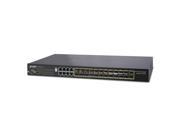Planet SGSW 24240R 24 Port Advance SNMP Manageable Switch with 48V Redundant POWER