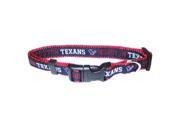 Houston Texans NFL Dog Collar Large HTC L