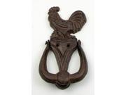 Cast Iron Rooster Doorknocker-0184S-0044 Cast Iron Rooster Doorknocker-0184S-0044