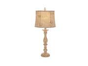 Designers Lamps Polystone Table Lamp 34 H by Benzara