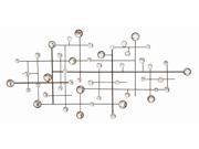Metal Glass Bead Wall Decor Designed Exclusively 13749