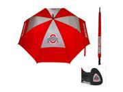 Ohio State Buckeyes NCAA 62 inch Double Canopy Umbrella