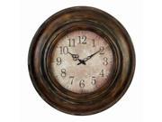 Benzara 34805 24 in. D Metal Wall Clock