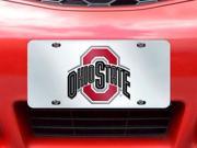 Ohio State license plate inlaid 6 x12 FAN 15048