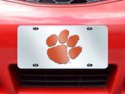Fanmats Clemson University Tigers License Plate Inlaid 6 x12