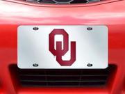Fanmats University of Oklahoma Sooners License Plate Inlaid 6 x12