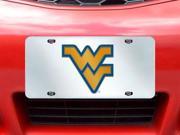 Fanmats West Virginia University Mountaineers License Plate Inlaid 6 x12