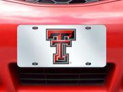 Fanmats Texas Tech University Red Raiders License Plate Inlaid 6 x12