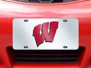 Fanmats University of Wisconsin Badgers License Plate Inlaid 6 x12