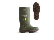 Dunlop Purofort Thermo full safety Green Brown Shoes 6