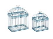 Adorable and Unique Set of 2 Acrylic Bird Cages