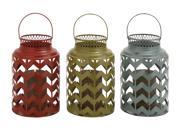 The Timeless Metal Candle Lantern 3 Assorted