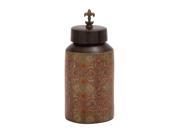Fascinating Styled Terracotta Painted Jar
