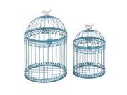 Attractive and Lovely Set of 2 Acrylic Bird Cages