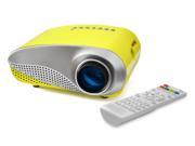 FAVI LED Movie and Game Projector for Kids Yellow RioHD LED K1 Y