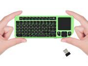 FAVI Mini Keyboard with Laser Pointer Green FE01 GR