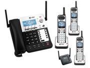 2 AT T Synj SB67108 4 Line Accessory Handset for use with SB67118 1 AT T Synj SB67128 DECT 6.0 Range 4 Line Repeater for use with SB67118 Base and SB67108 Acc
