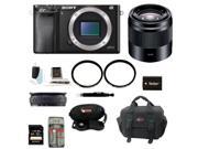 Sony A6000 Alpha A6000 Mirrorless Digital Camera Body with 50mm Lens and 32GB Best Mirrorless Camera Kit