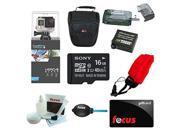 GoPro HERO 4 Black with 16GB Deluxe Accessory Kit plus 10 Focus Gift Card