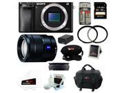 Sony a6000 Alpha a6000 ILCE 6000 B Interchangeable Lens Camera Body with 16 70mm Lens and 32GB Deluxe Accessory Kit