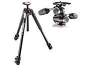 Manfrotto MT190XPRO3 190 Aluminium 3 Section Tripod and Q90 Column with X PRO 3 Way Head with Retractable Levers and Friction Controls Bundle
