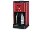 DCC 1200MR 12CUP Programmable Coffeemaker 12 Cup Metallic Red
