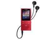 SONY MP3 Player 16GB Red 4W