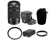 Sony E 55 210mm f 4.5 6.3 OSS E Mount Lens Black with Camera Bag Accessories