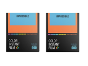 Impossible Color Instant Film for 600 Color Frame 8 Exposures 2 Pack