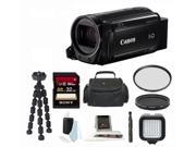 Canon VIXIA HF R70 Full HD 1080p Camcorder Black with Focus Camera Deluxe SLR Bag 32GB Memory Card Accessory Bundle