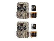 Browning BTC5 Strike Force HD 10MP Game Camera with 8GB SD Card and AA Batteries 2 Pack
