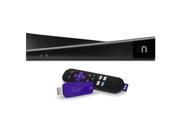 Sling Media Slingbox 500 Streaming Media Player Roku 3600R Streaming Stick HDMI