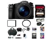 Sony DSC RX10 III Cyber shot Digital Still Camera 64GB Accessory Kit