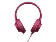 Sony H.ear High Resolution Over The Ear Headphones Bordeaux Pink