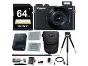 Canon Powershot G9 X Mark II Digital Camera with 64GB Card Battery and Bundle