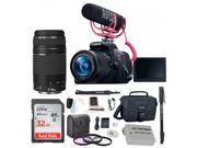 Canon T5i Video Creator Kit w 18 55 75 300mm lenses Promotional Holiday Kit