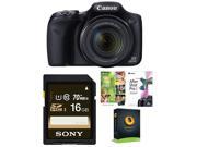 Canon PowerShot SX530 HS Digital Camera w Corel Digital Creative Software 16GB Card Bundle