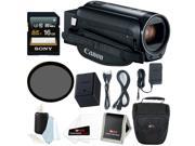 Canon VIXIA HF R800 Camcorder Black with 16GB Essential Bundle