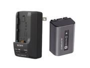Sony Bc Trv Travel Charger With NP FV50 Battery
