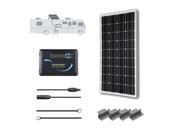 Renogy Solar Panel 100 Watts RV Kit Off Grid 12V Volt Battery Charger