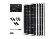 Renogy 400 Watt 12 Volt Monocrystalline Solar Bundle Kit