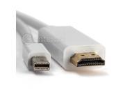 6FT Thunderbolt Mini DisplayPort to HDMI Cable Adapter for MacBook Pro Air iMac