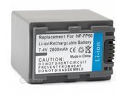 Battery for Sony NP FP90 DCR SR40 DCR DVD92 DCR HC20 DCR HC36 DCR HC40E DCR HC96E DCR SR60 DCR SR80