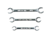 3 Piece SAE Flare Nut Wrench Set