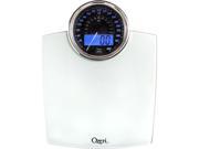 Ozeri Rev ZB19 W Digital Bathroom Scale with Electro Mechanical Weight Dial